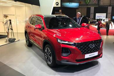 日內(nèi)瓦車(chē)展：實(shí)拍現(xiàn)代全新格越，追求實(shí)用性的SUV
